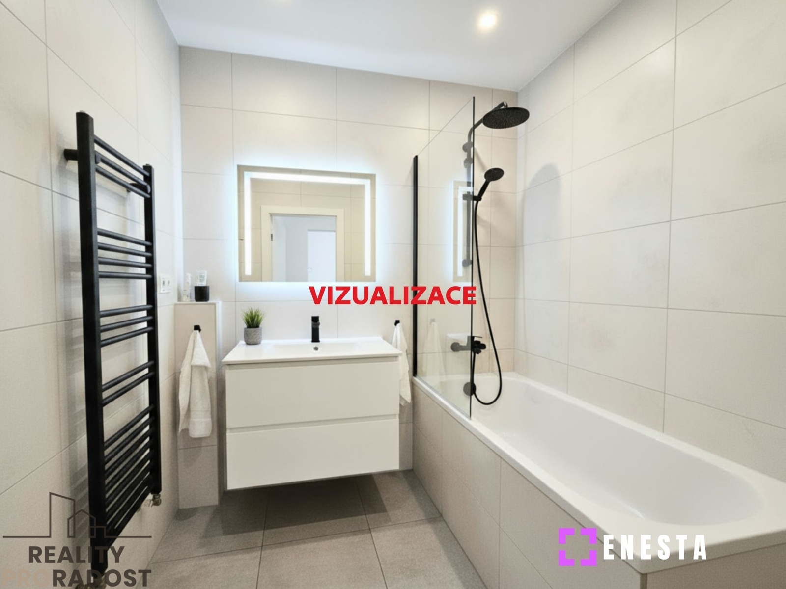Koupelna vizualizace