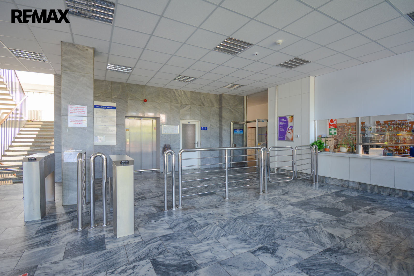 vstupní hala a recepce