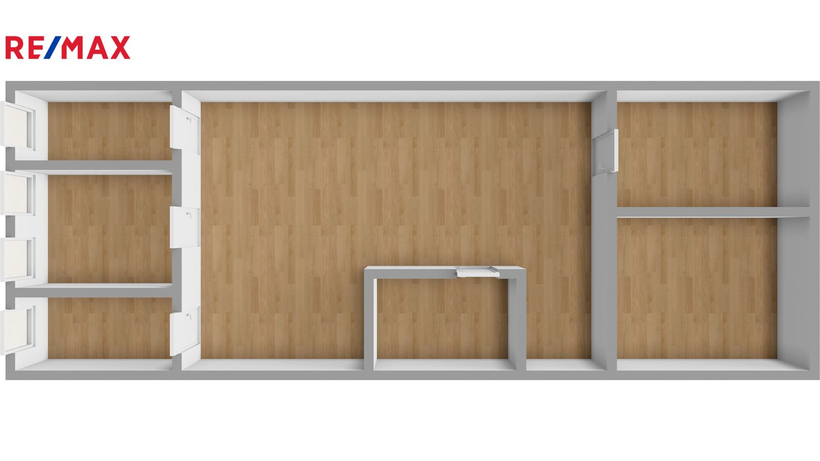 Prodej rodinného domu, Křinice - vizualizace 3. nadzemního podlaží