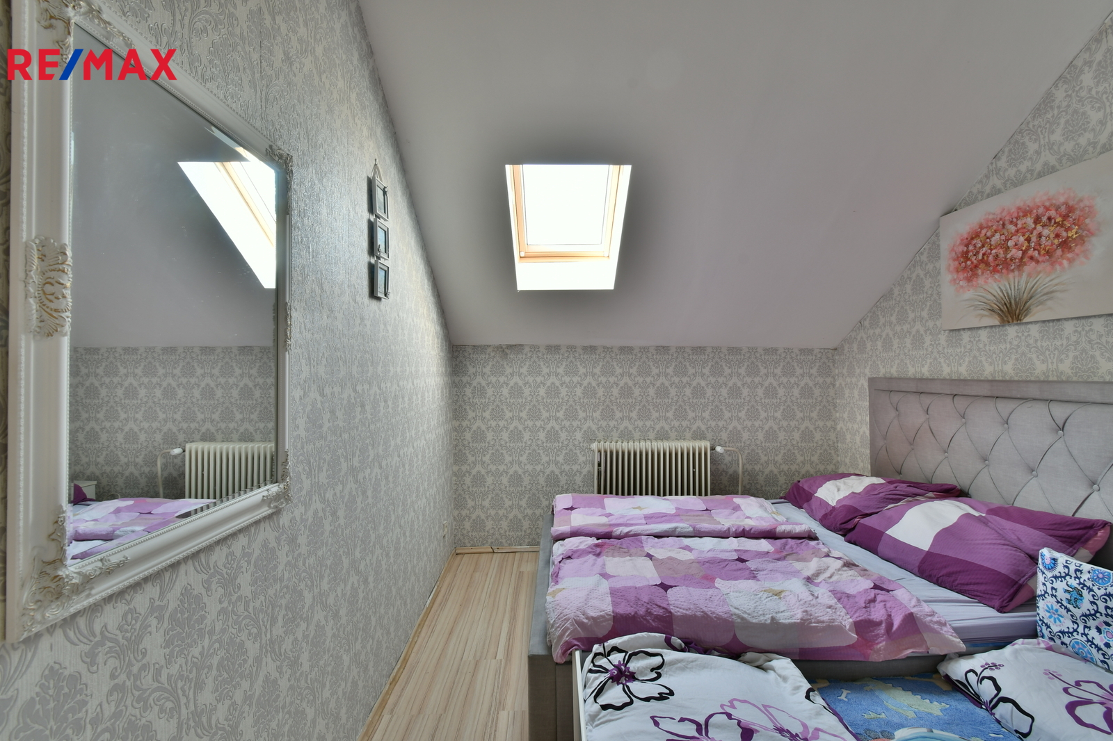 Ložnice v podkroví