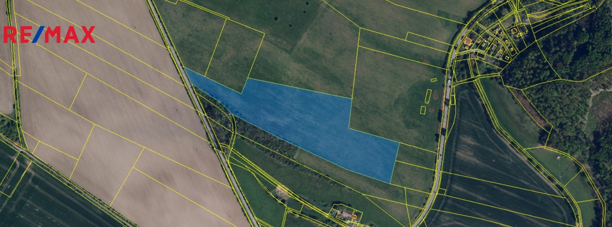 Jeníkovice - katastrální mapa