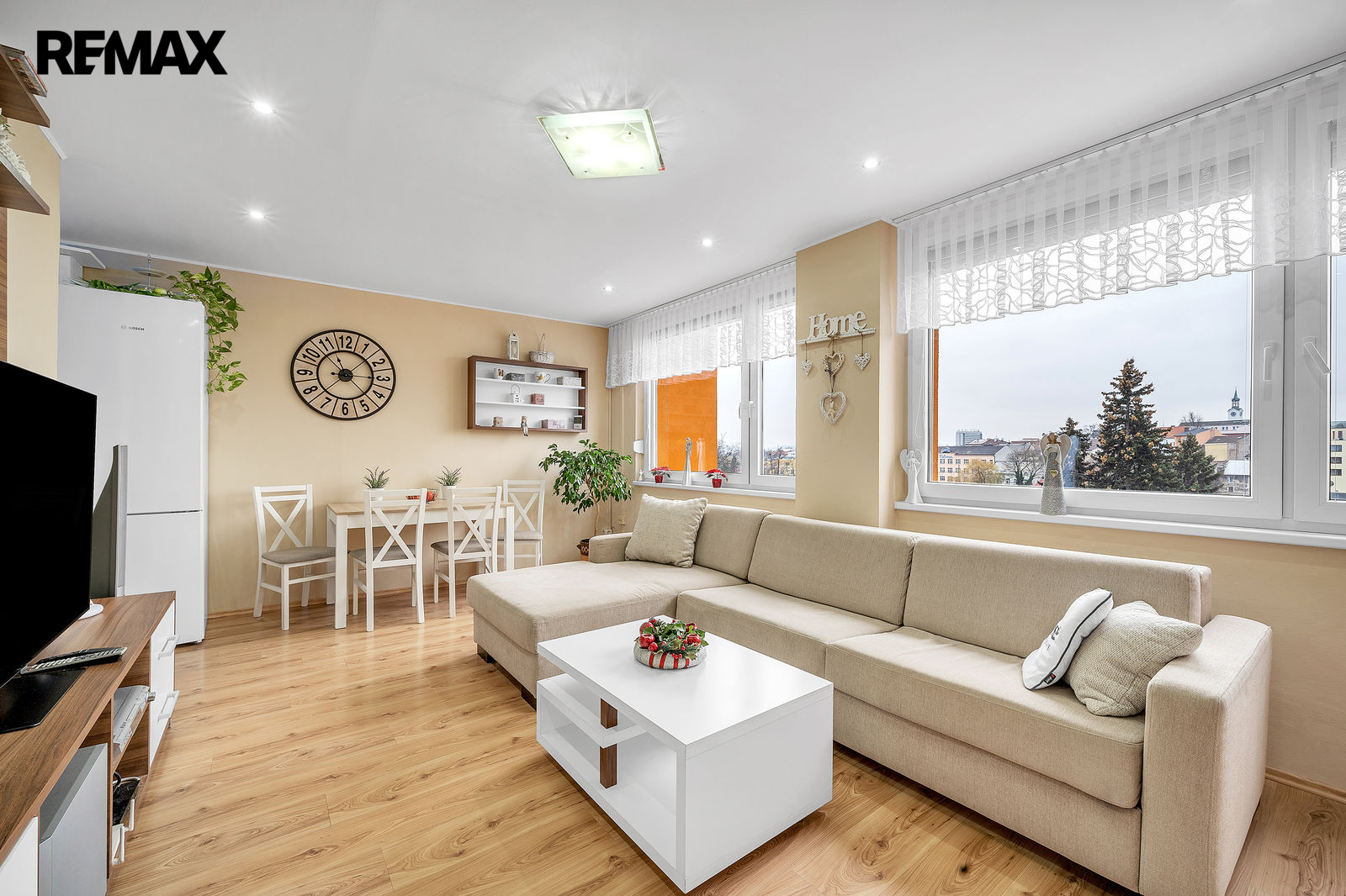 Byt 1+kk Podskalské nábřeží 1352, Kolín - obývací pokoj