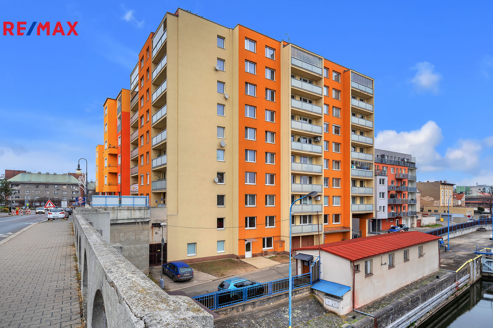 Byt 1+kk Podskalské nábřeží 1352, Kolín - pohled n