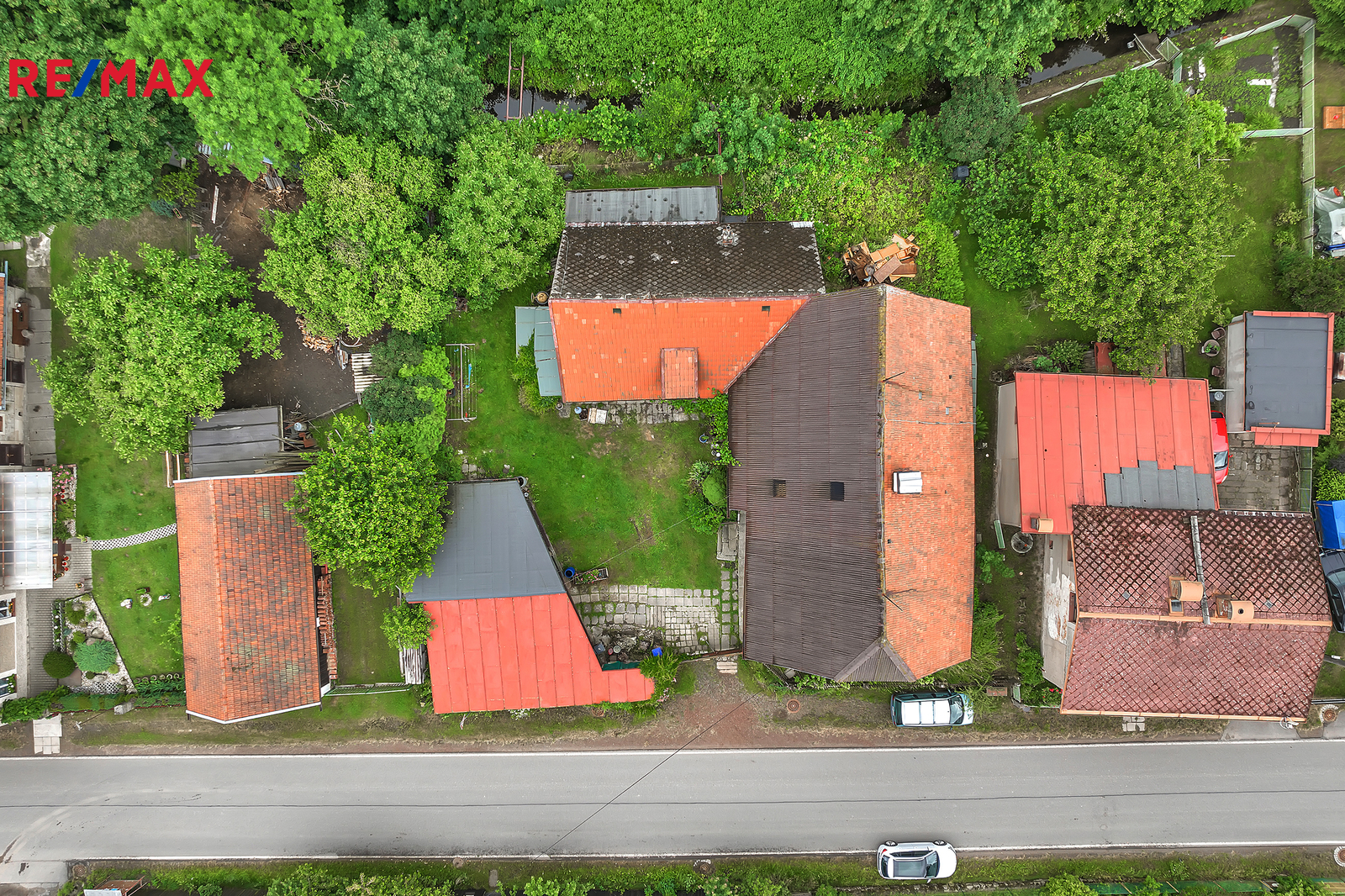 Rodinný dům, Machov - pohled na dům