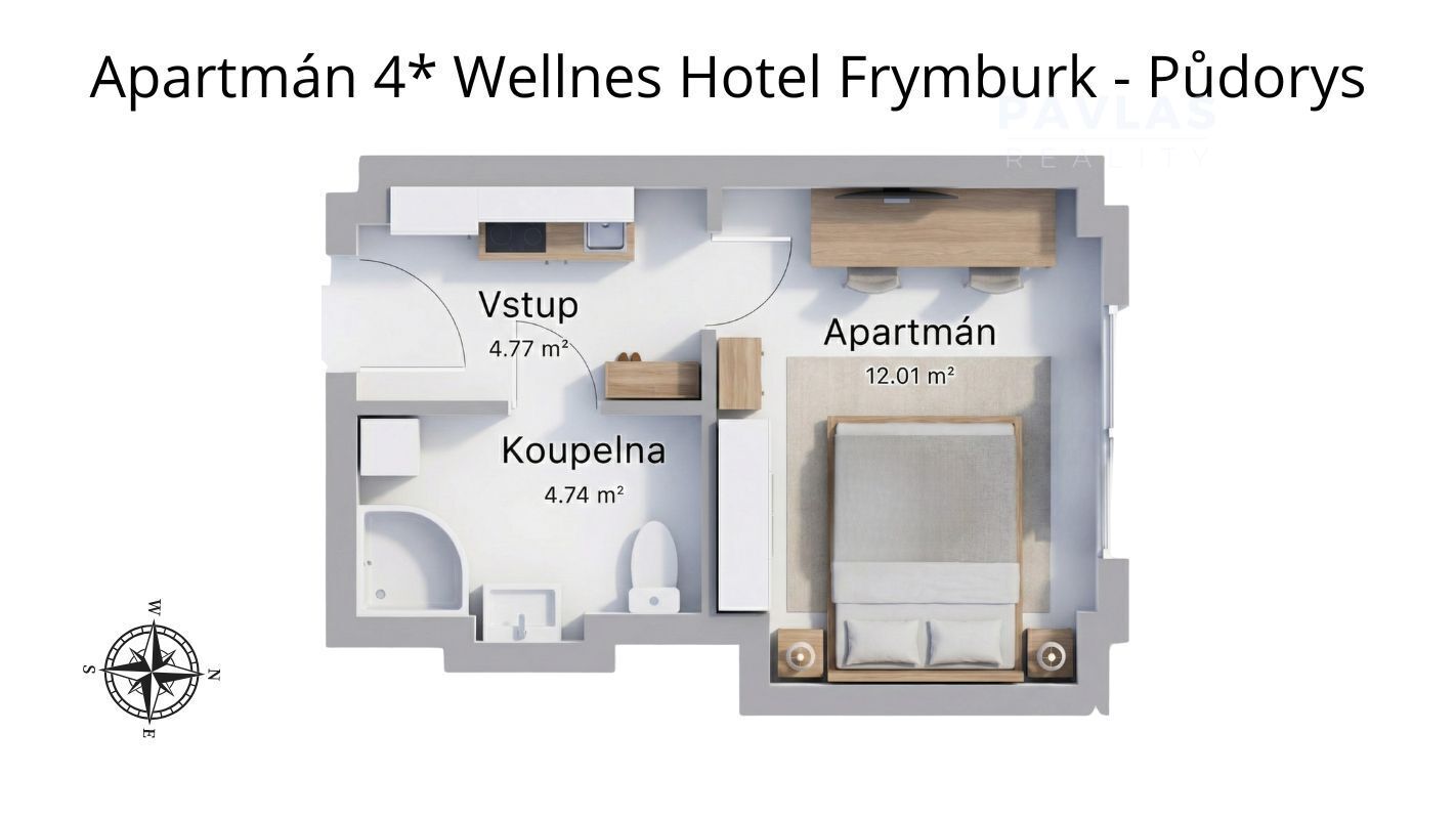 Apartmán Frymburk - 3D Půdorys fin.jpg