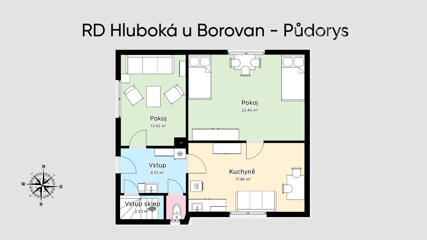RD Hluboká u Borovan - Půdorys 1422x800.jpg