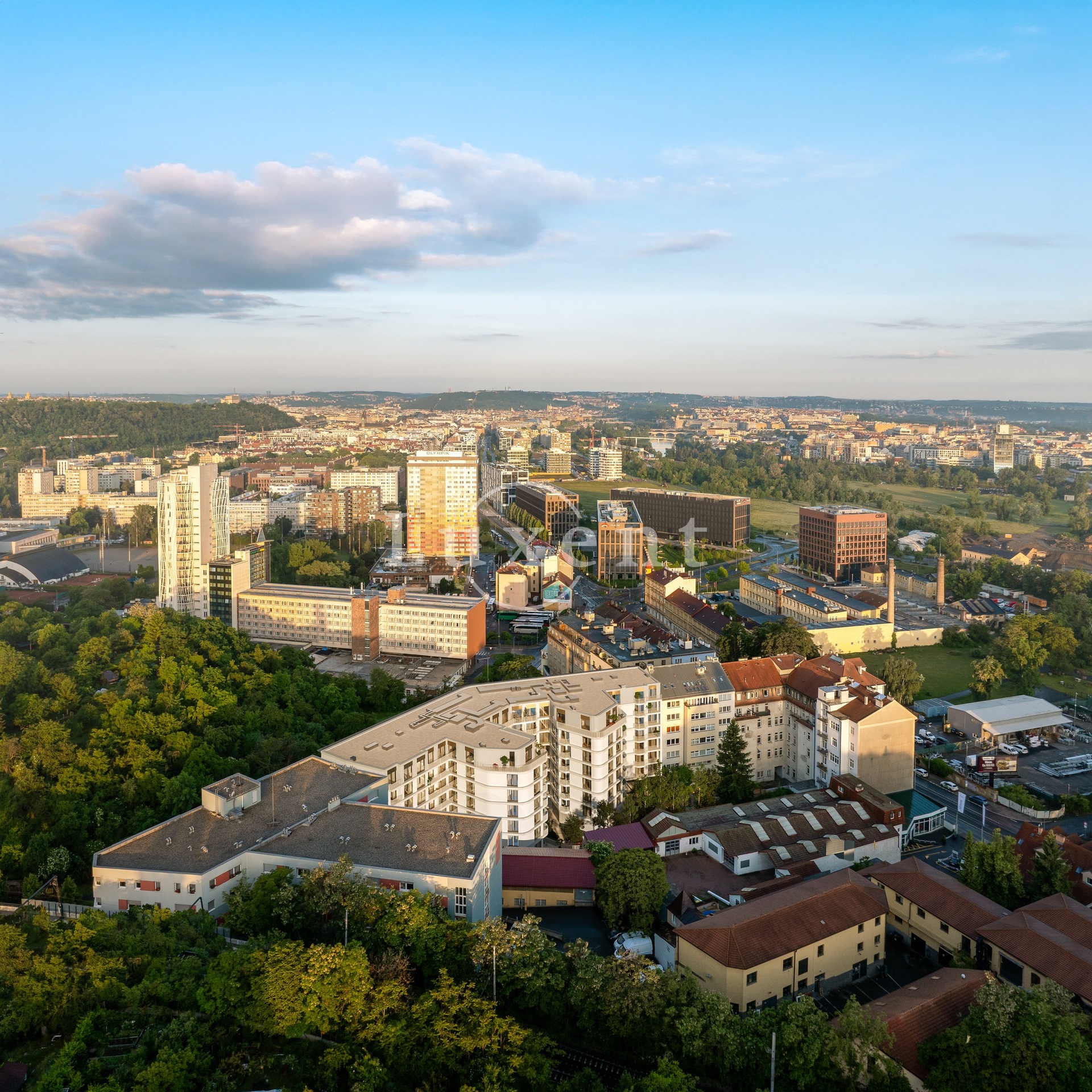 nová rezidence na Palmovce