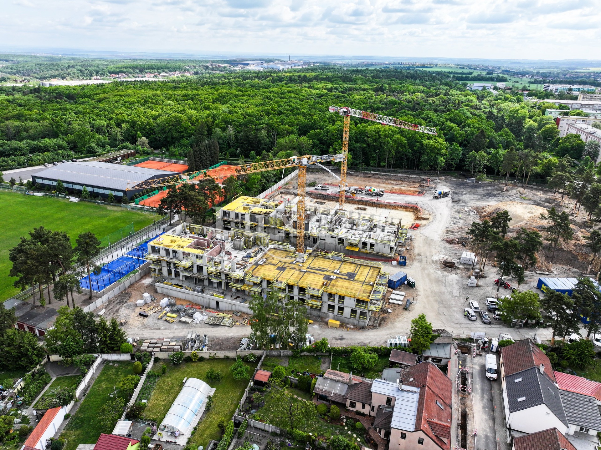 výstavba Kladno Living květen 2026