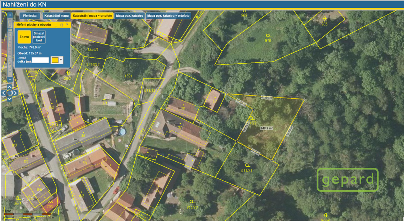 Prodej stavební parcely, 1 662 m² Neurazy (okres Plzeň-jih), Radochovy, obrázek 10