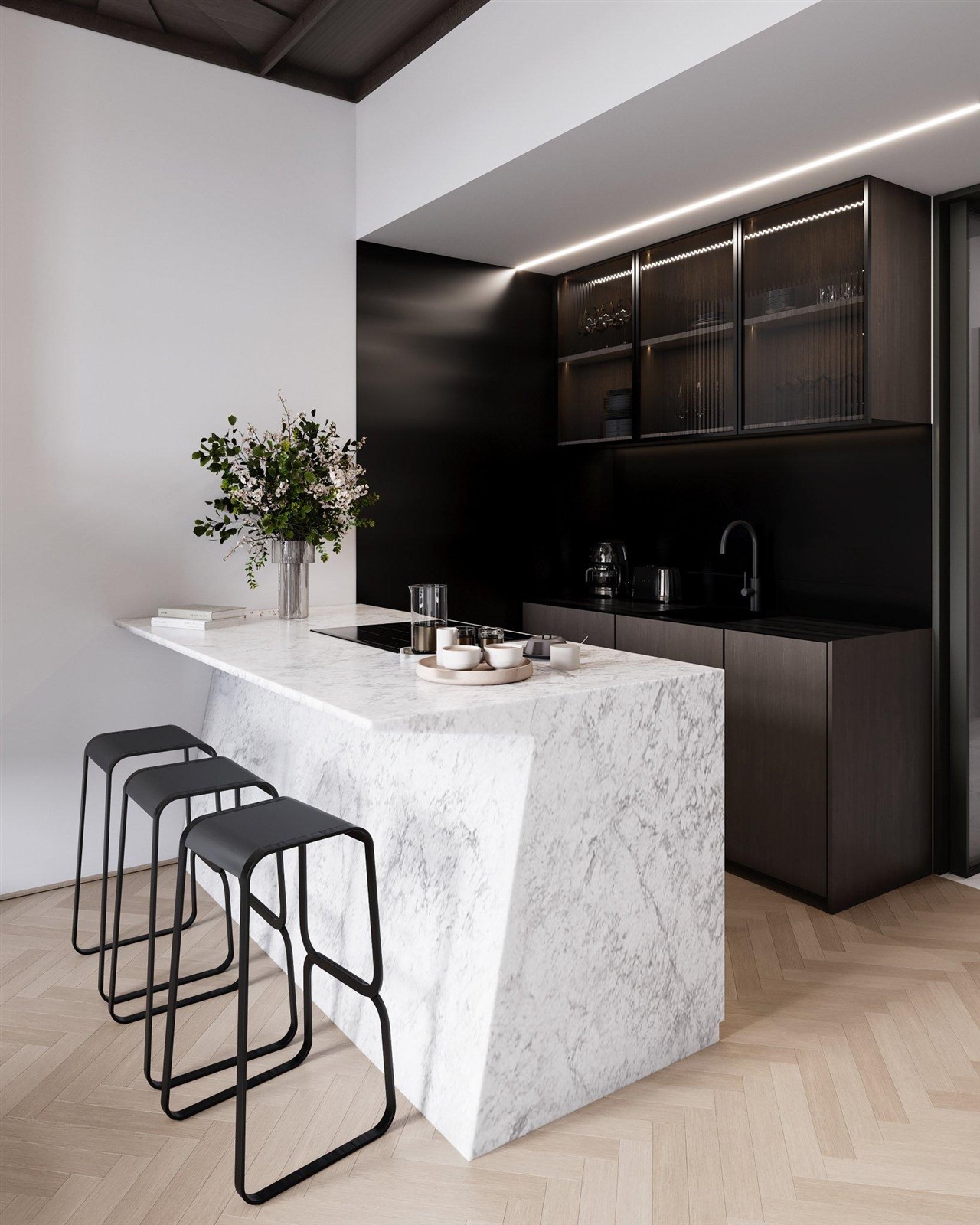 Prosvětlený byt 3+kk s balkonem, 4. NP