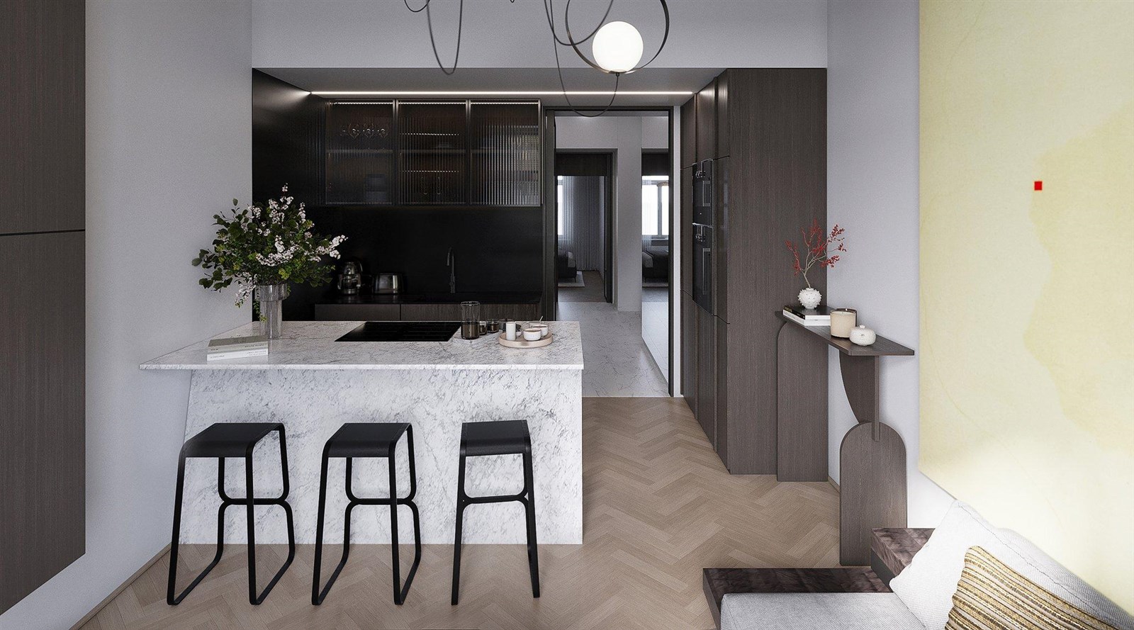 Prostorný byt 3+kk, 1. NP