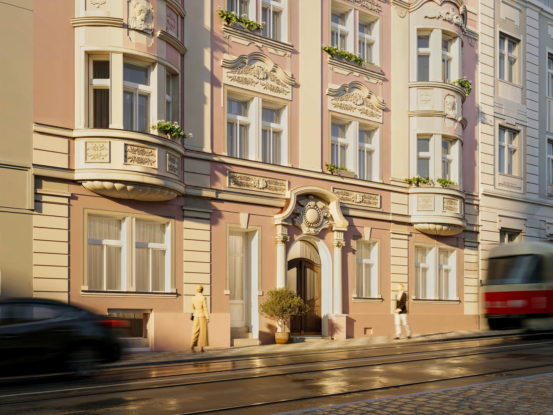 Velkorysý byt 4+kk na Vinohradech