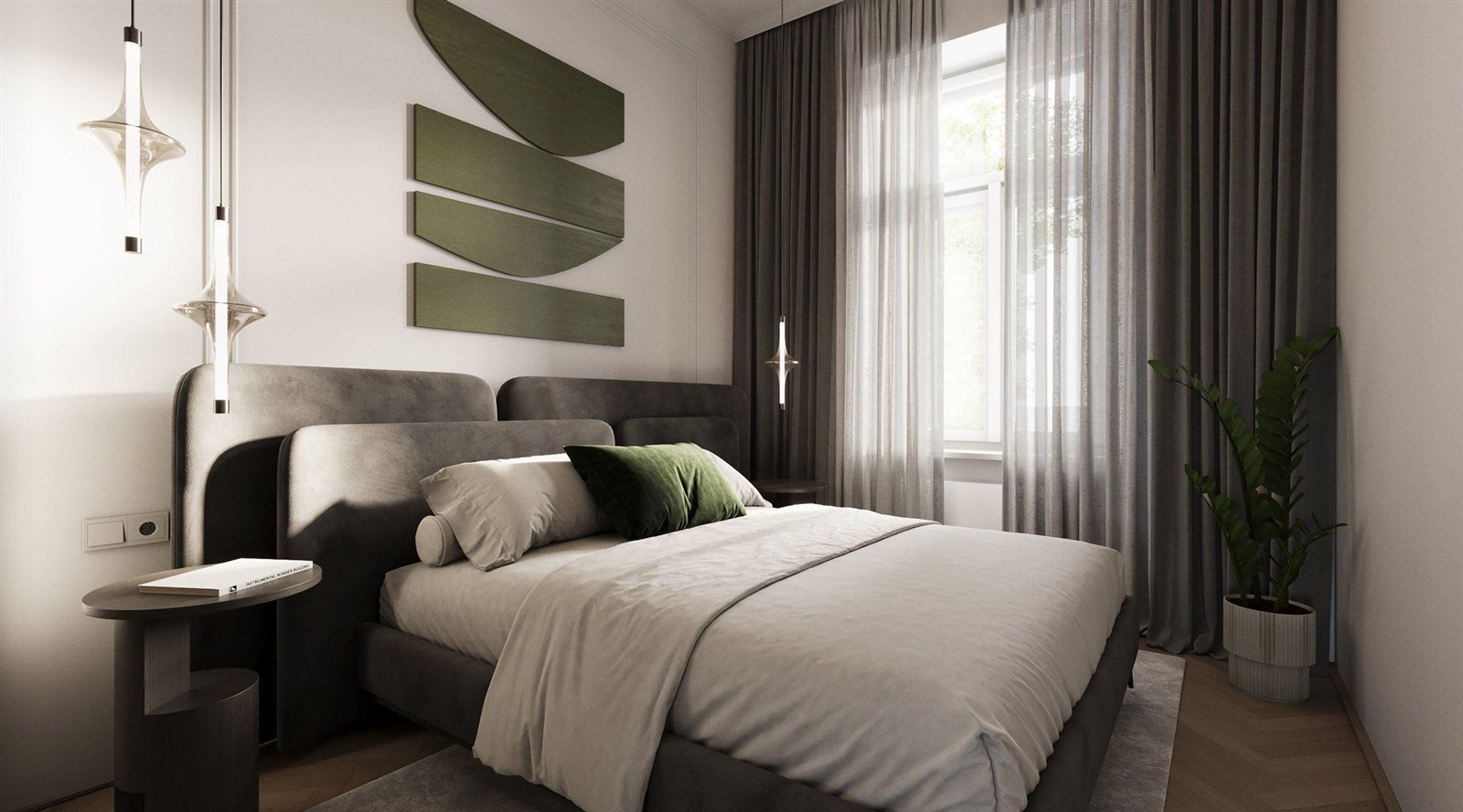 Prosvětlený byt 2+kk s balkonem, 5. NP