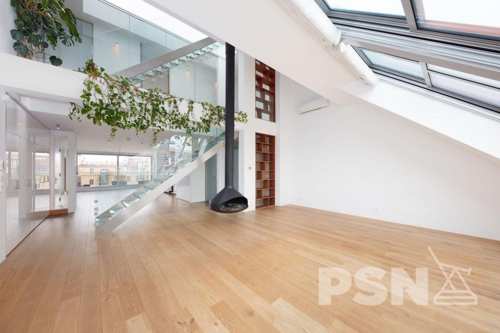 Mezonetový byt se střesní terasou