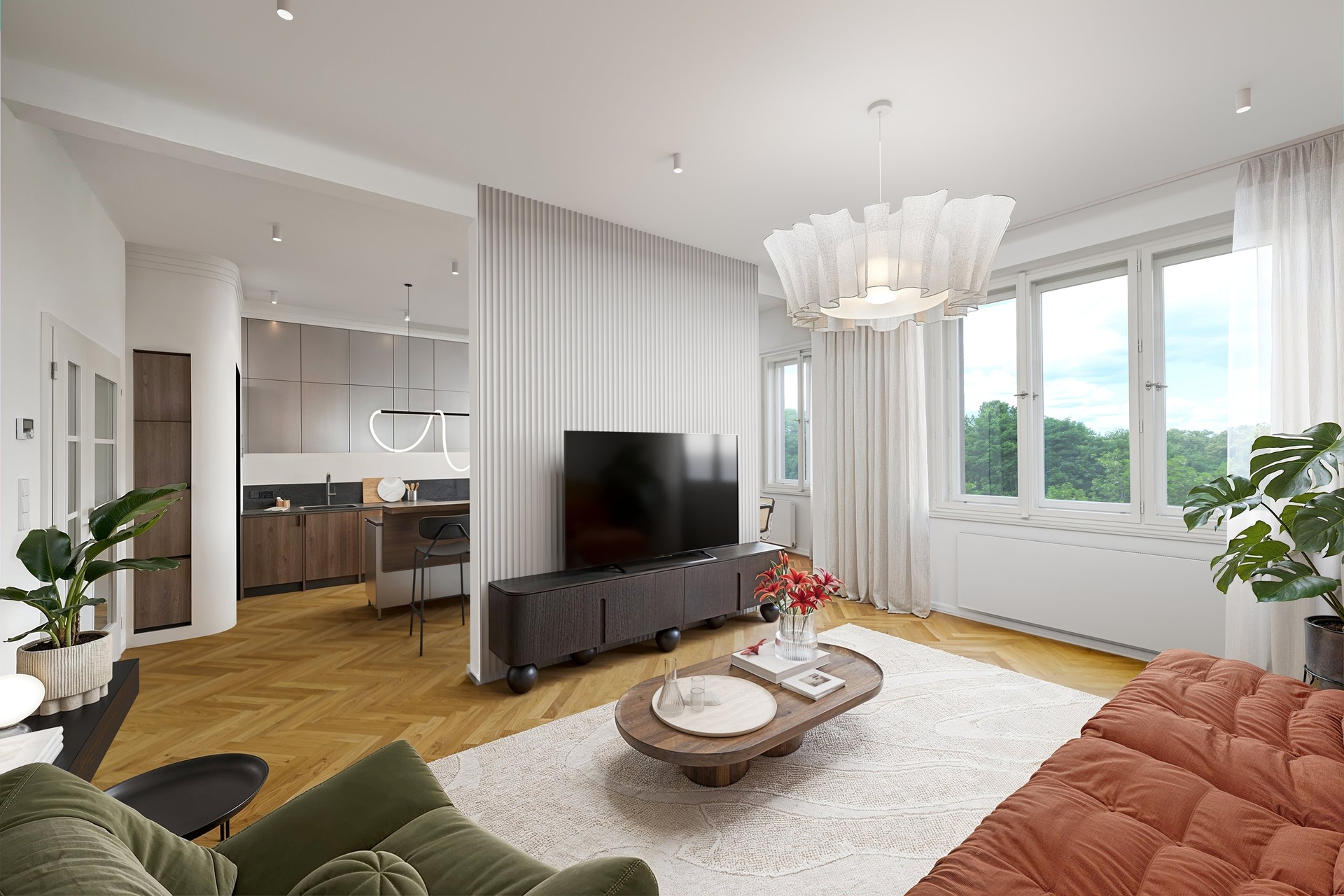 Elegantní byt 3+kk na Vinohradech