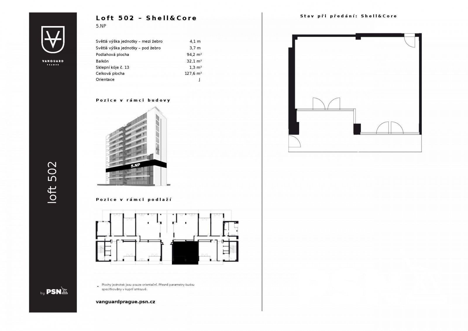 Exkluzivní loft ve Vanguard Prague - Prostor, kde se sny stávají skutečností