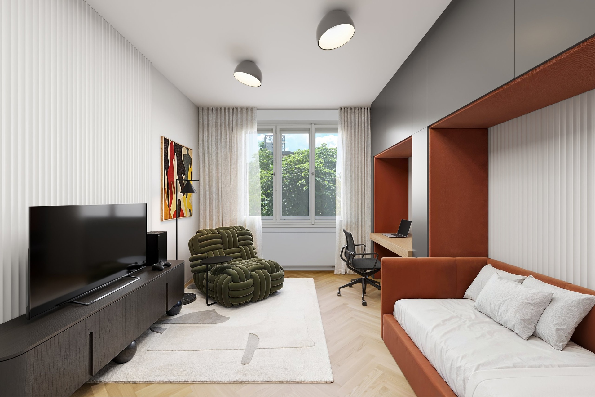 Elegantní byt 3+kk na Vinohradech