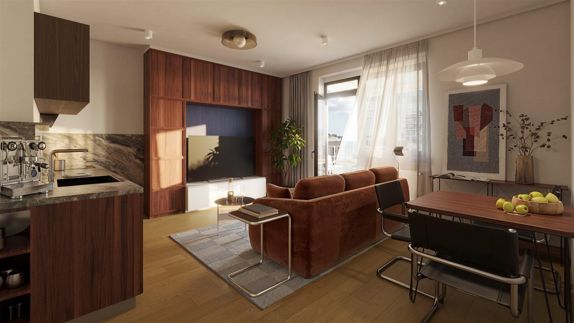 Prostorný byt 2+kk na Žižkově