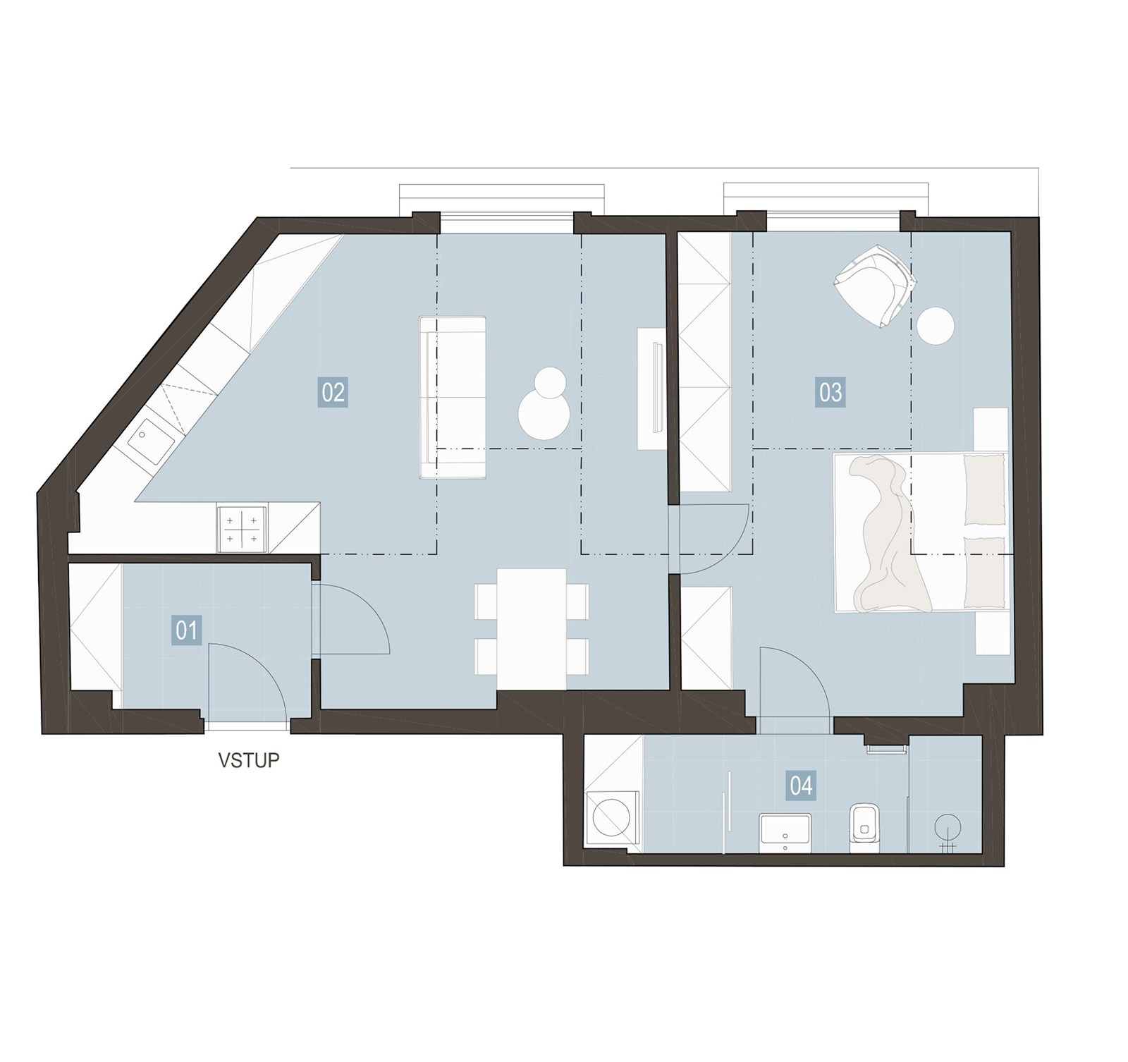 Bytová jednotka č. 73