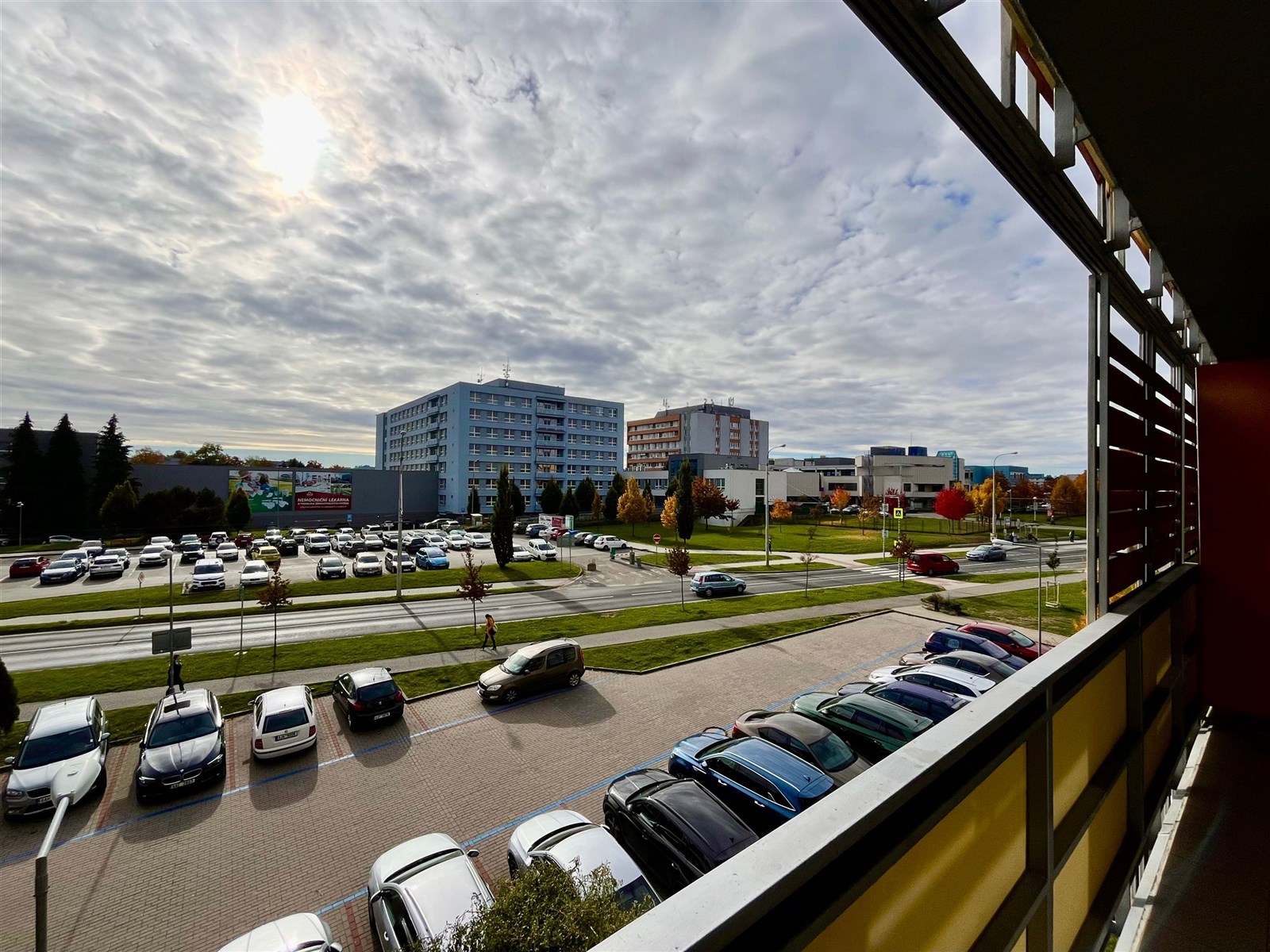 BYT 1+kk Vrchlického ulice Jihlava (VÝHLED Z LODŽI
