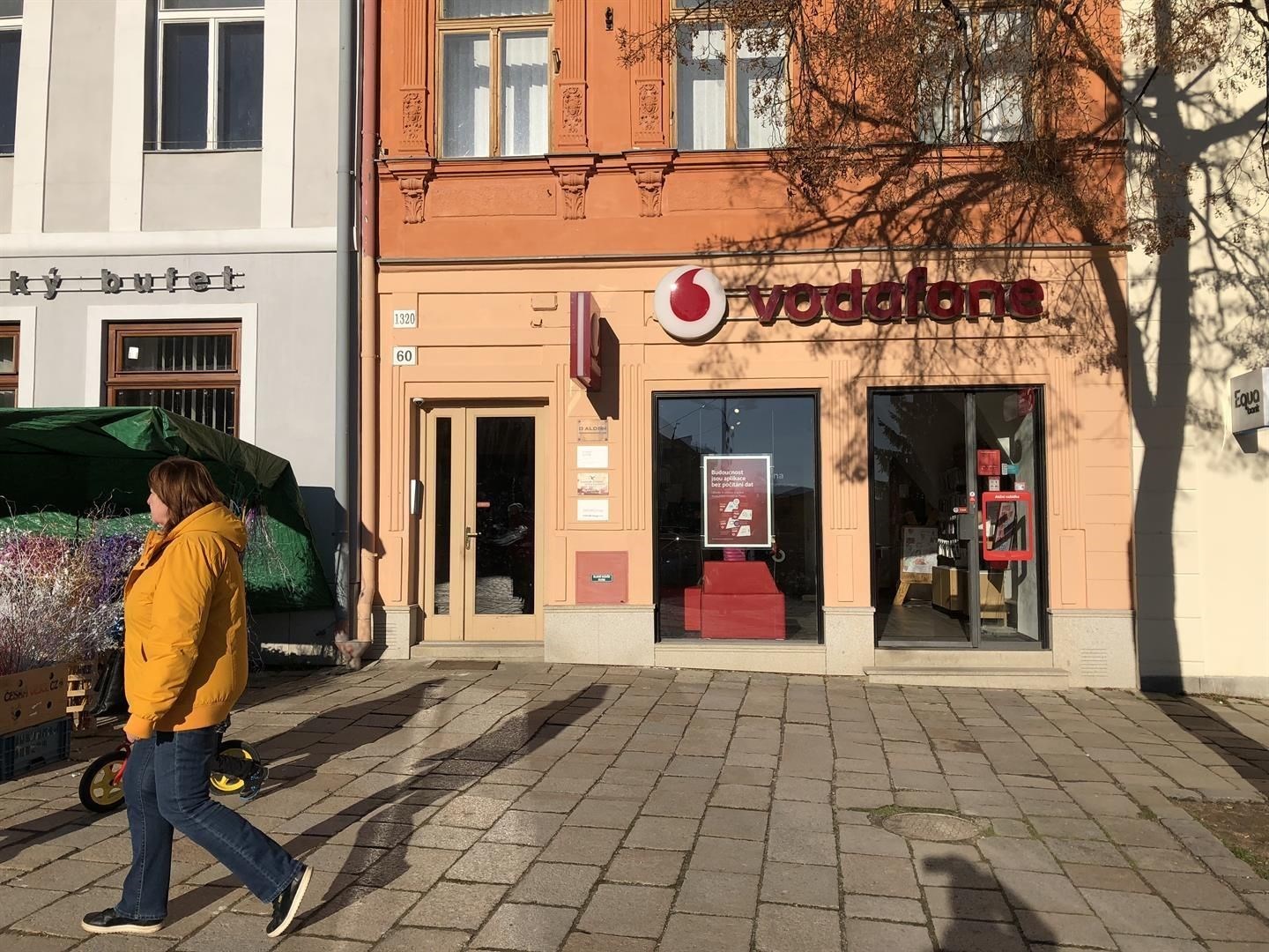 Obchodní prostory na Masarykově náměstí v Jihlavě 