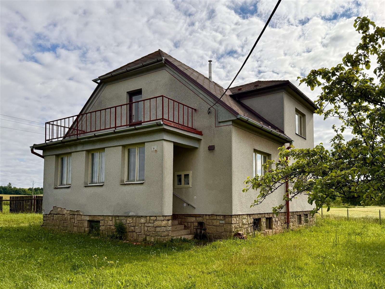 Rodinný dům v Markvarticích, okr. Jihlava (POHLED 