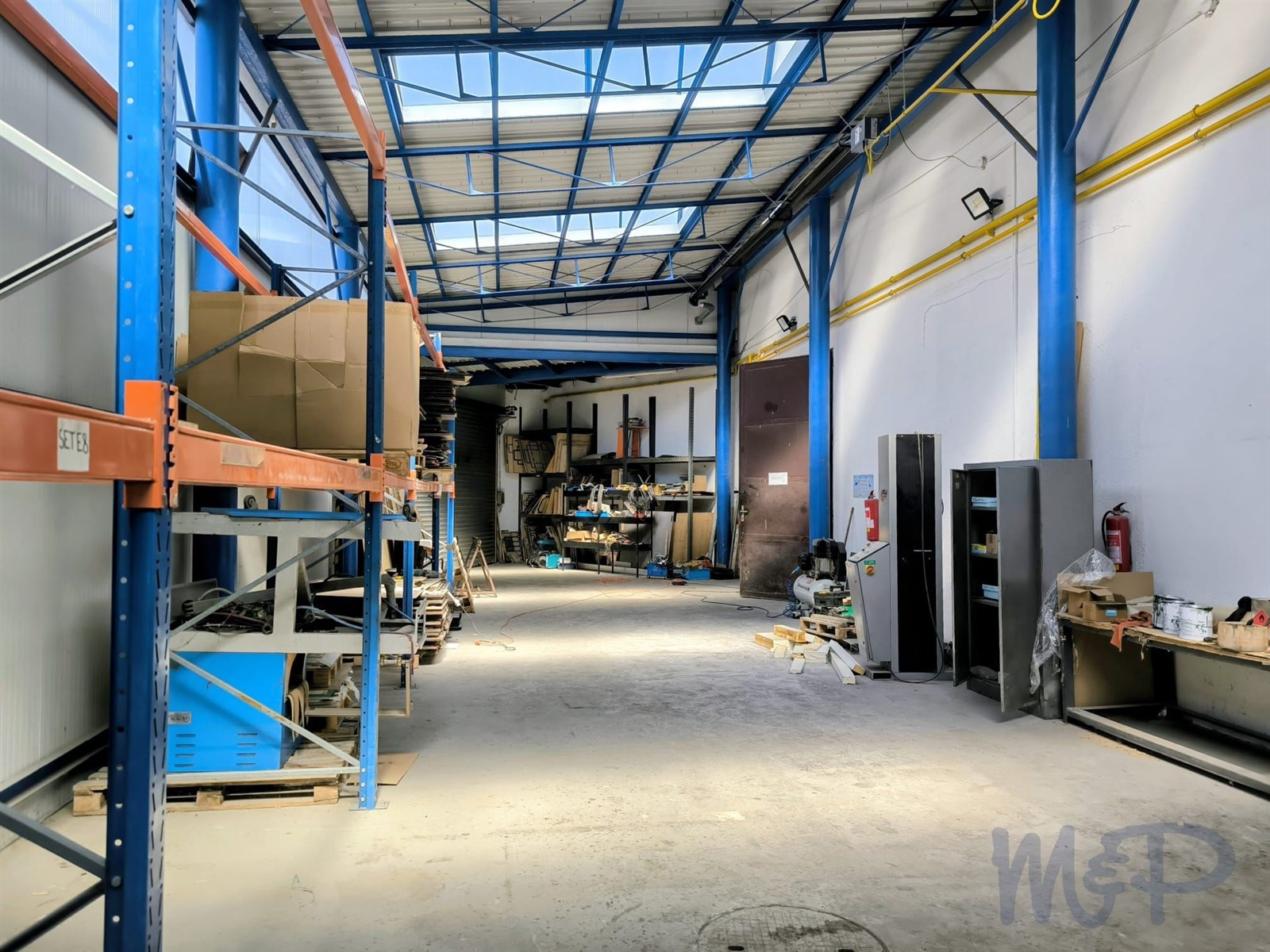 Provozní areál v Polné, skladování, výroba (SKLAD - PŘÍSTAVEK)