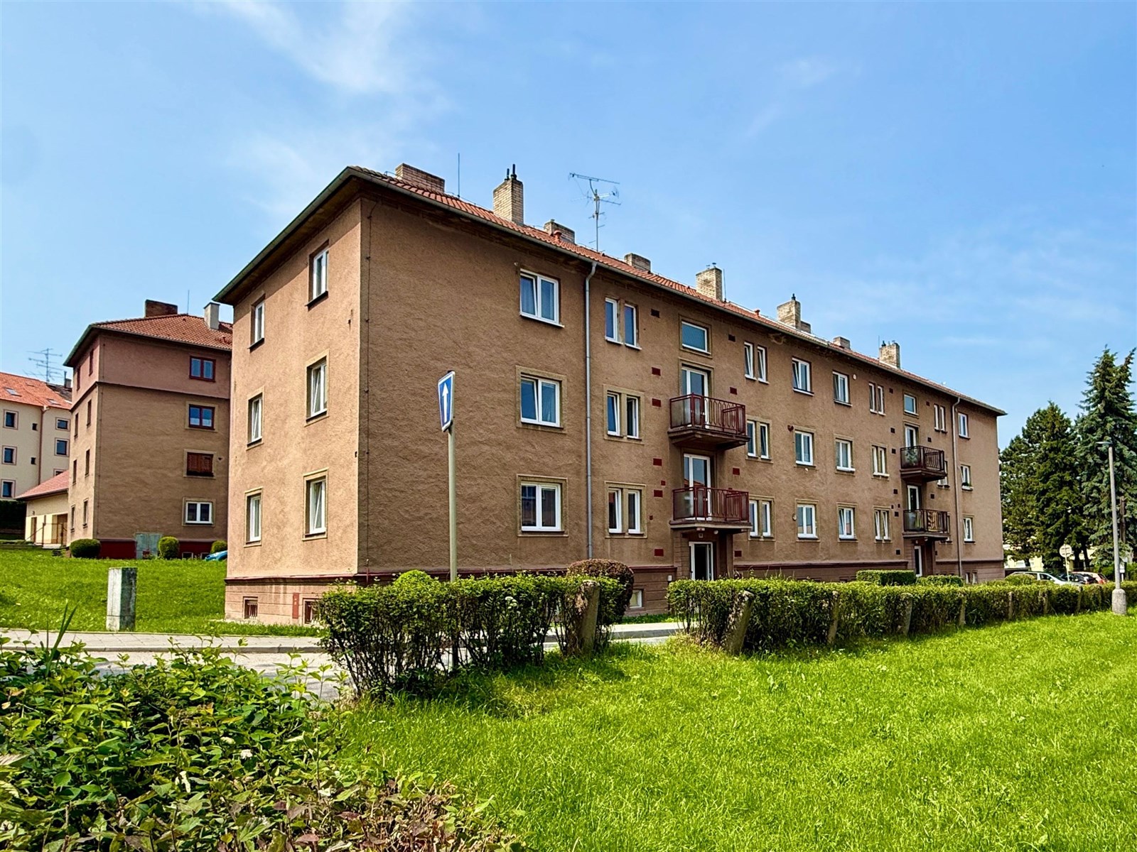 Byt 2+1 v centru Jemnice (EXTERIÉR)