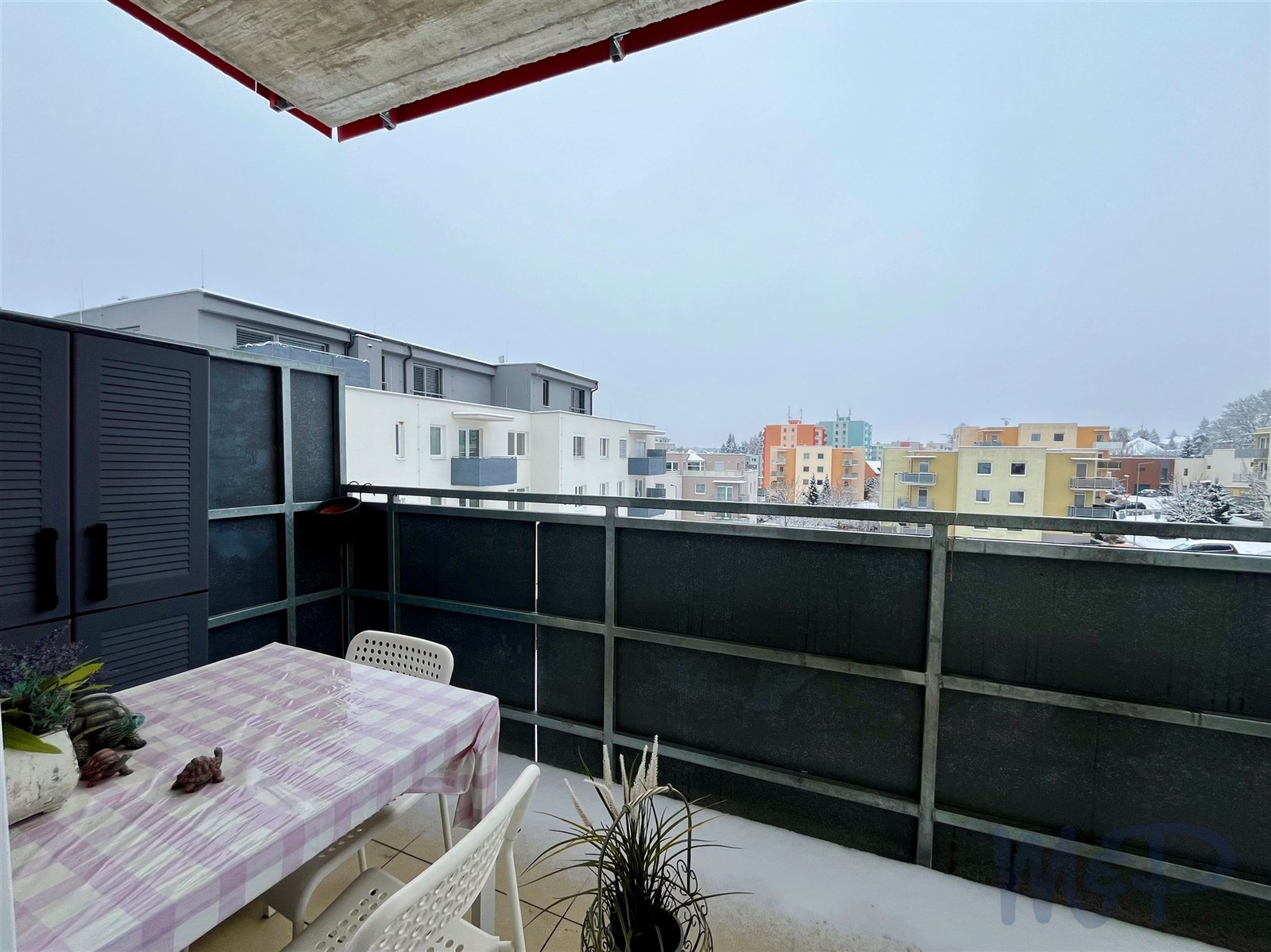 Byt 3+kk s garážovým stáním v Jihlavě (POHLED NA LODŽII)