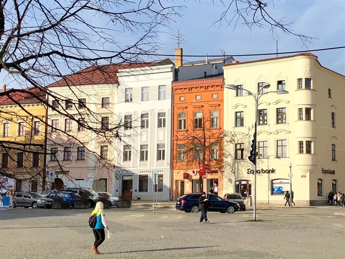 Obchodní prostory na Masarykově náměstí v Jihlavě 