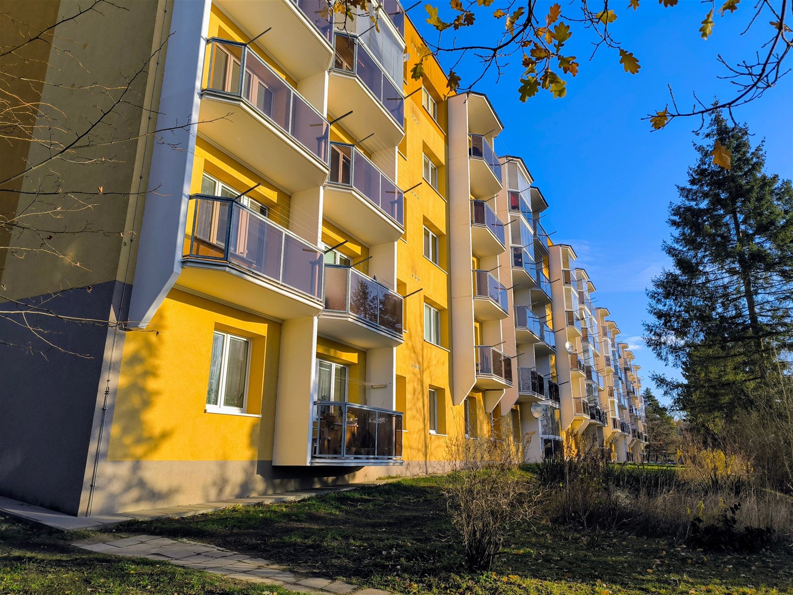 Prodej bytu 3+KK v Třebíči, Borovině (BD JZ POHLED