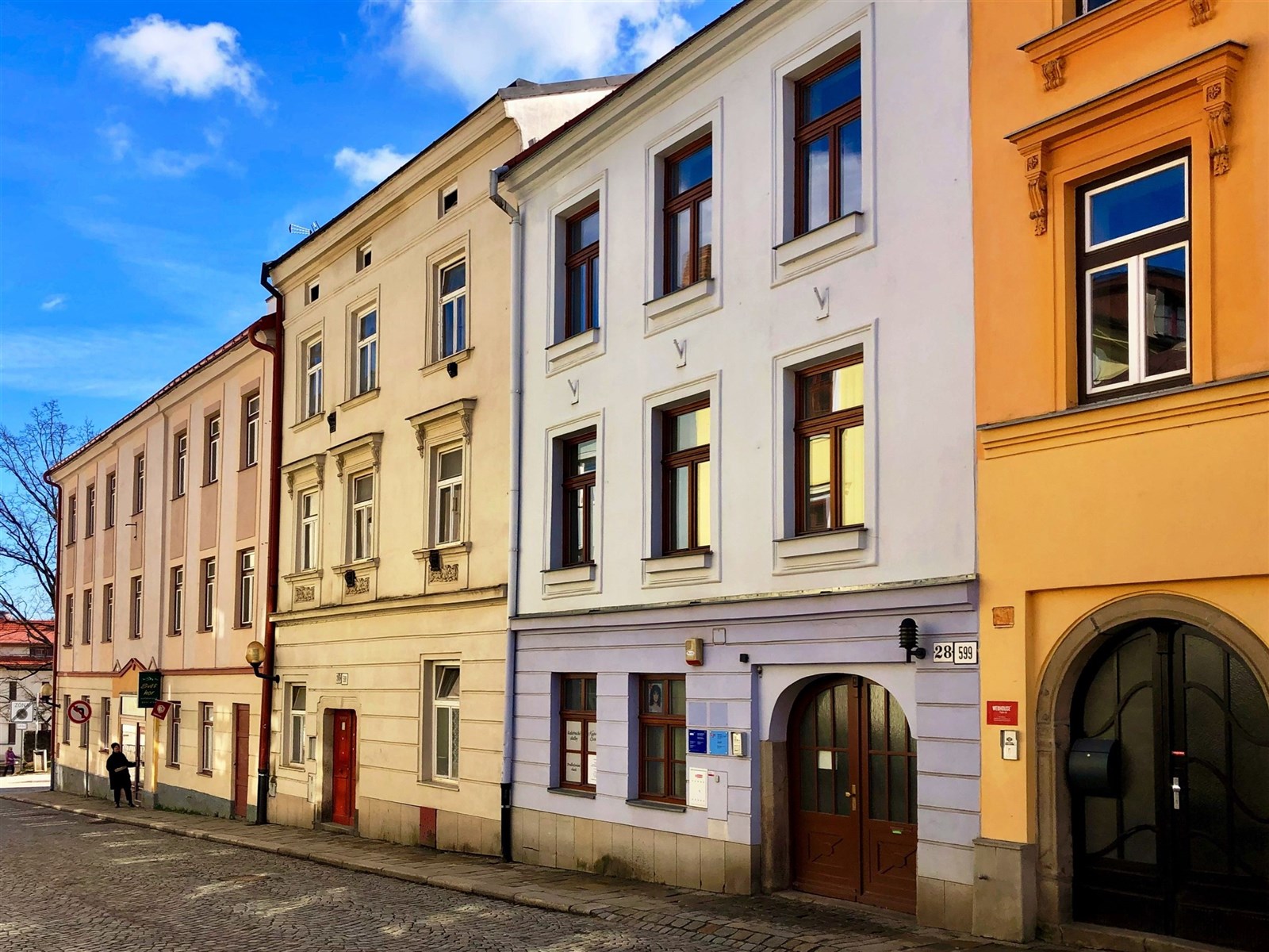 Nebytové prostory v centru Jihlavy (POHLED Z ULICE BRNĚNSKÁ)
