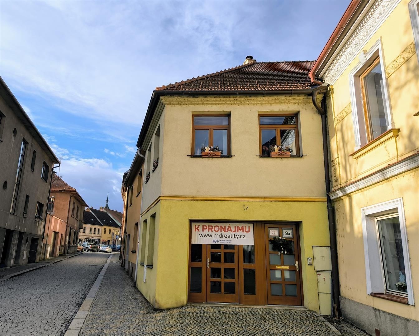 Nebytový prostor na pronájem v Třebíči (POHLED Z P