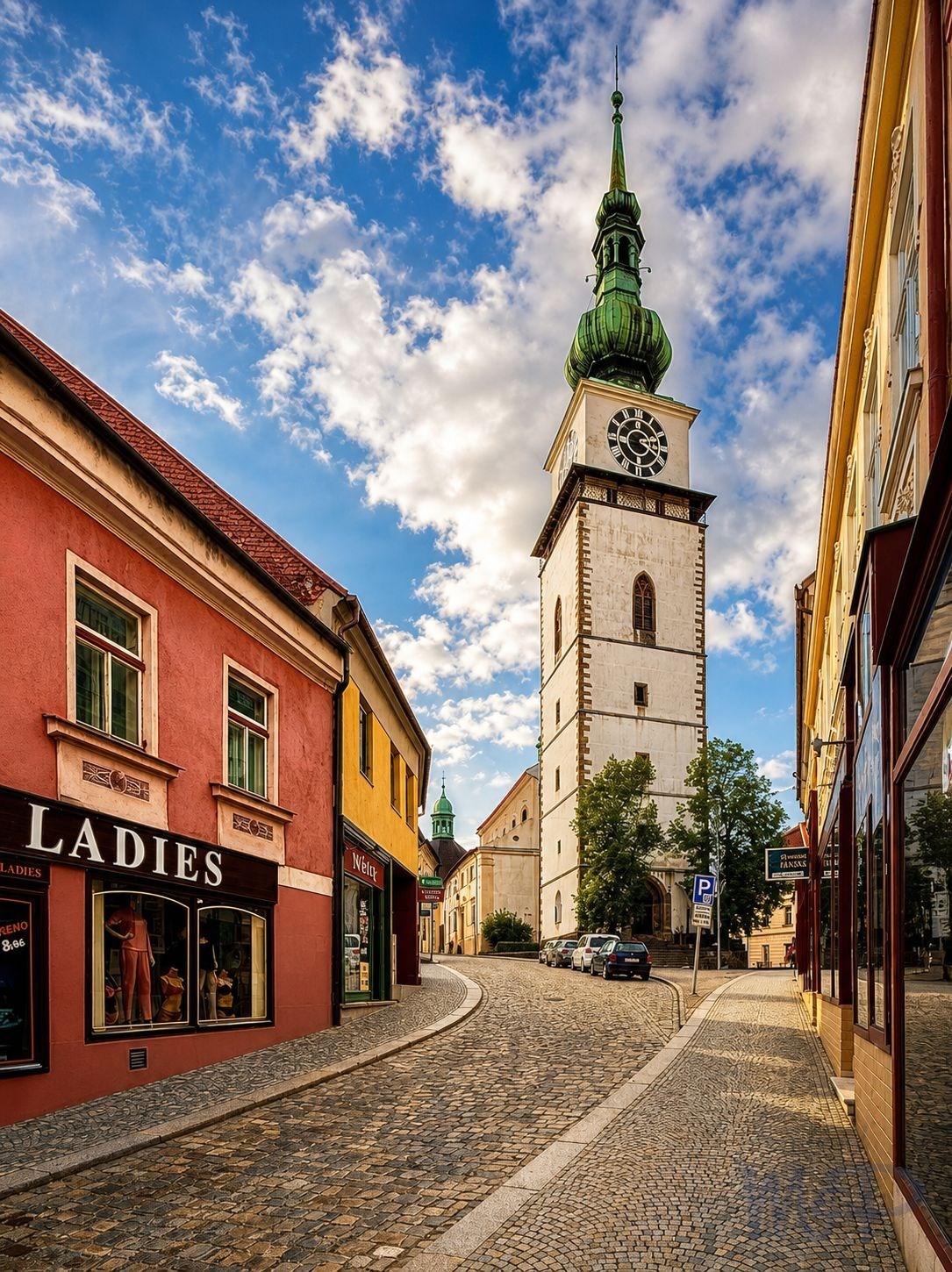 Prodej obchodů v historickém centru Třebíče (HASSK