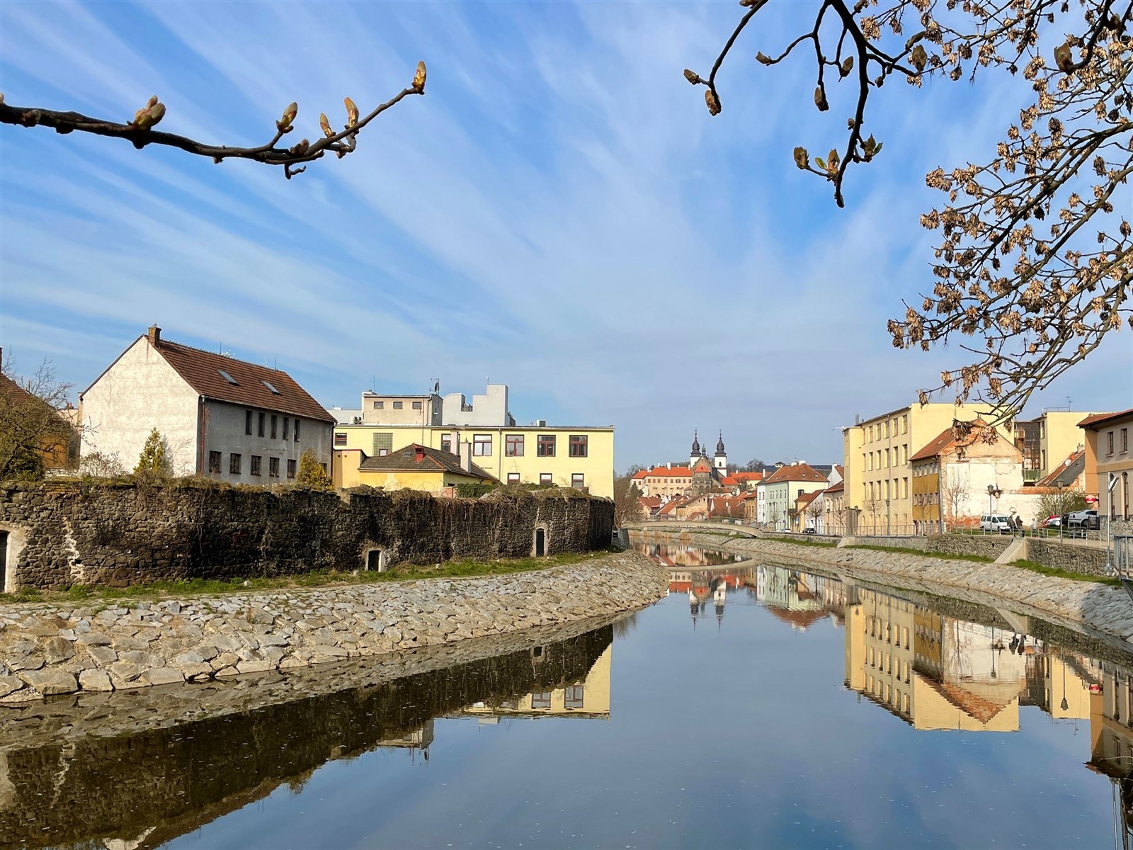 Mezonetový byt v třebíčském Zámostí (ve čtvrti zapsané do seznamu památek UNESCO)