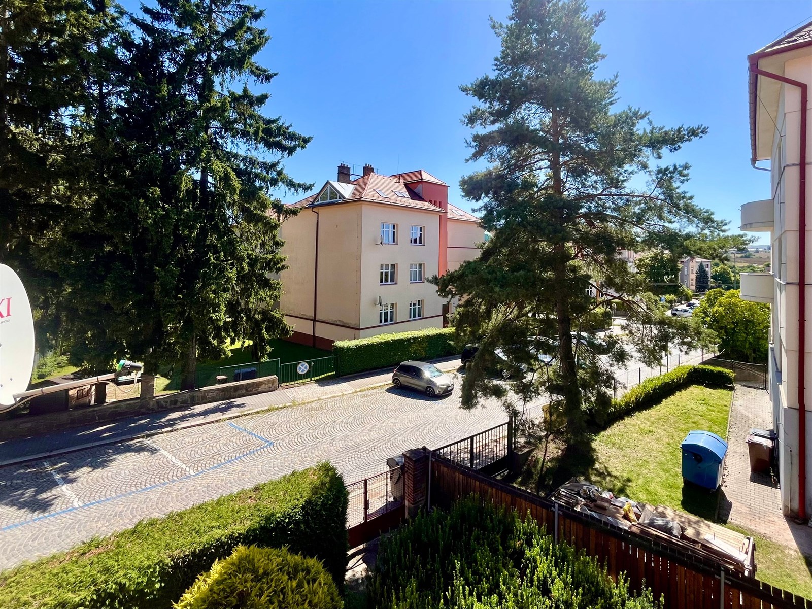 Byt 4+kk Wolkerova ulice Jihlava (VÝHLED DO WOLKER