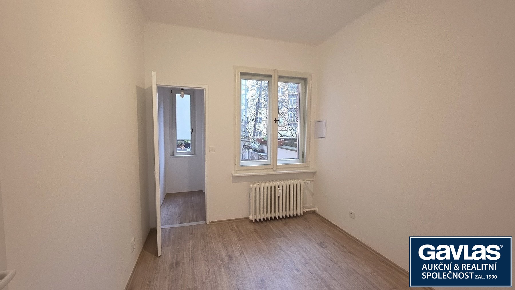 Ložnice - pohled k oknu