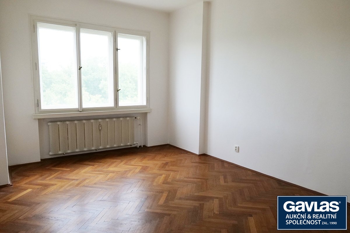 Levý pokoj - pohled k oknu