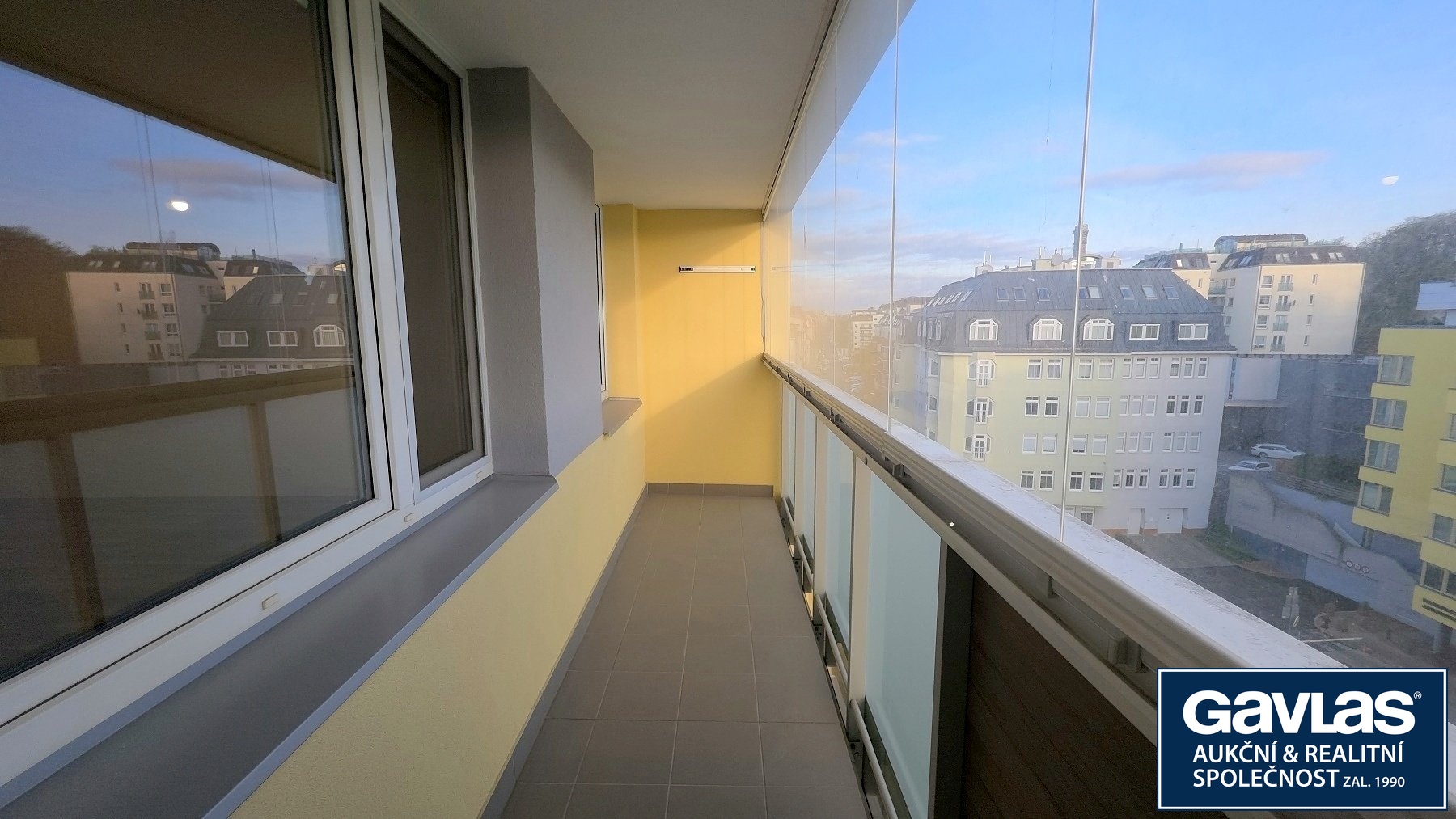 lodžie - pohled na východ