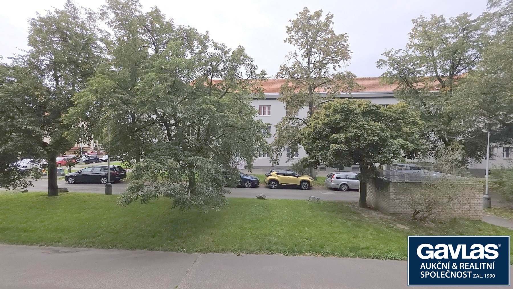 Výhled do ulice Hořanská