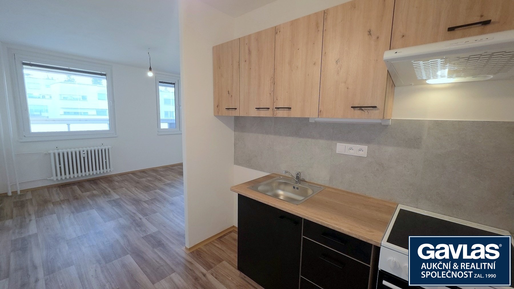 Kuchyňský kout - pohled k oknu