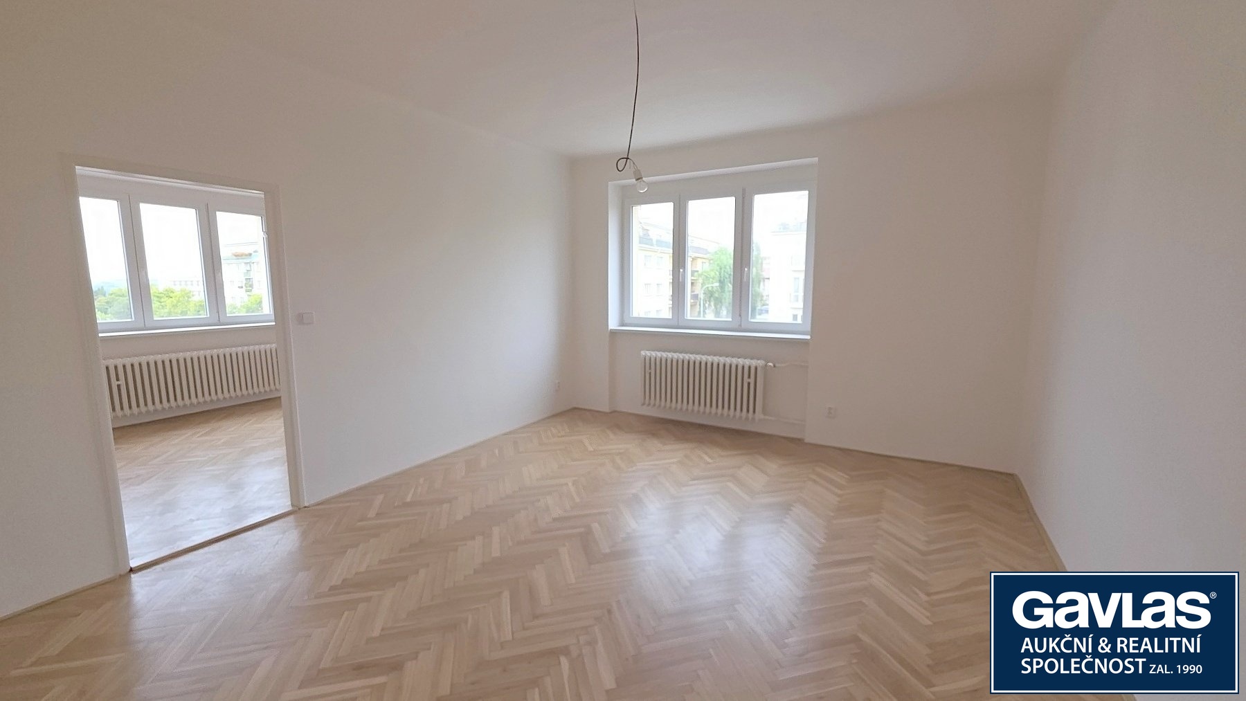 Obývací pokoj pohled od dveří