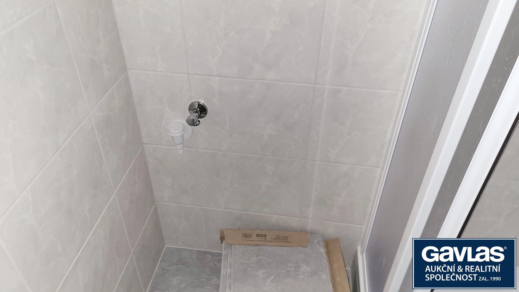 Koupelna - místo pro přípojení pračky