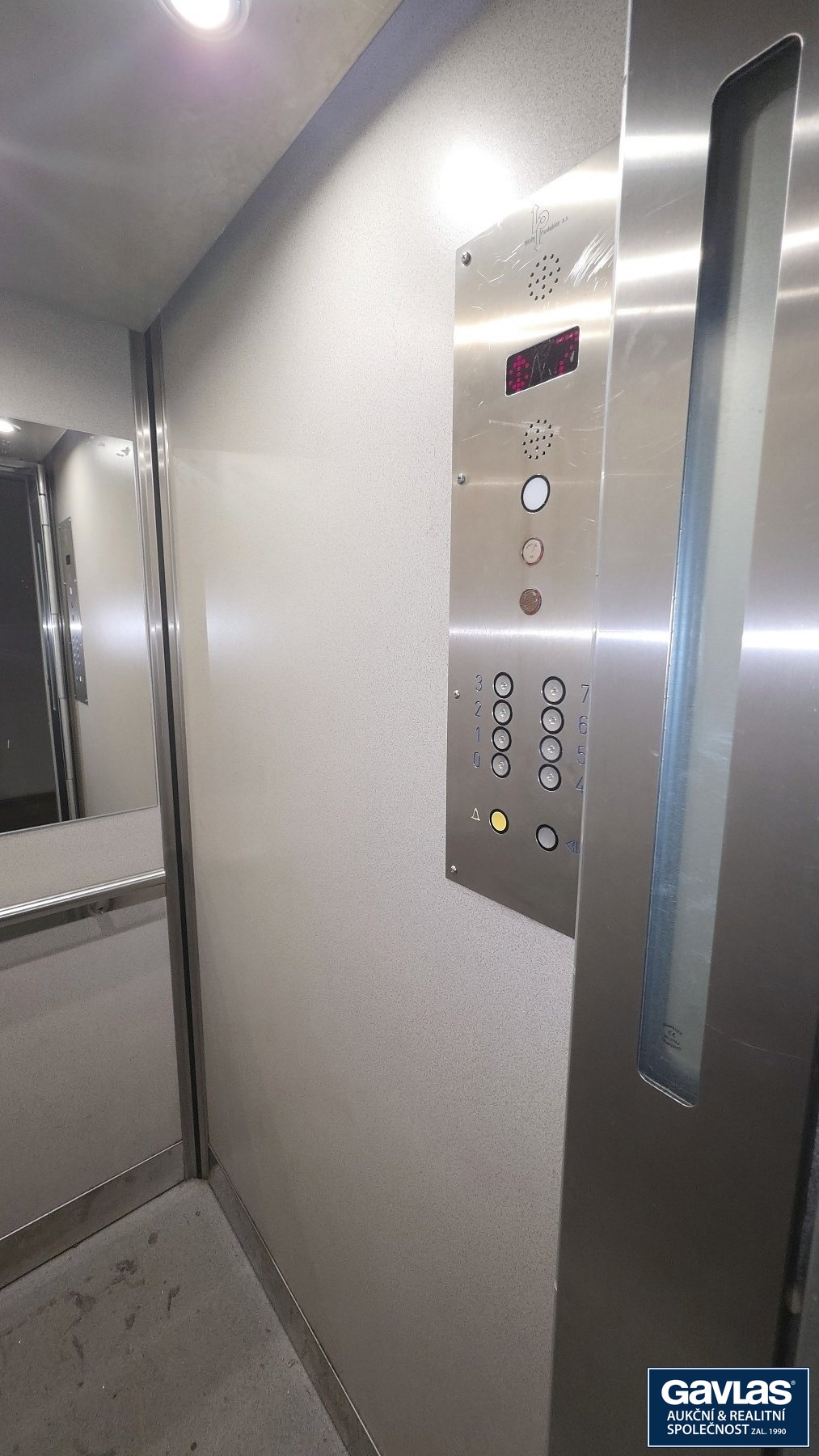 Výtah do 7. patra
