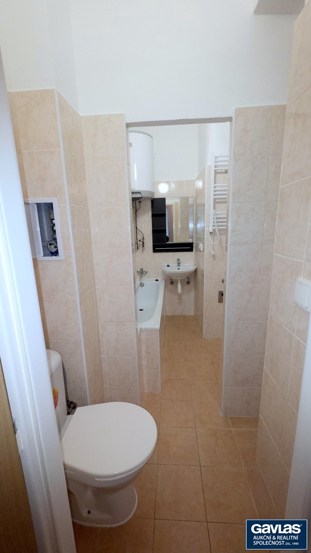 Koupelna - celkový pohled od dveří