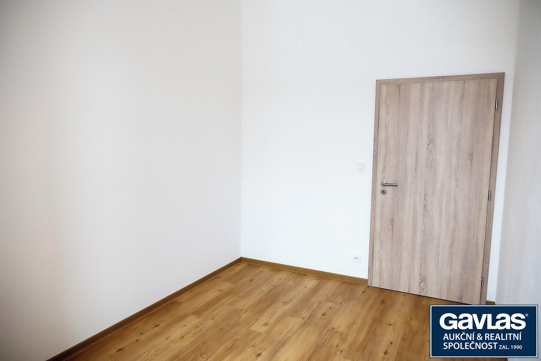 levý pokoj - pohled ke dveřím