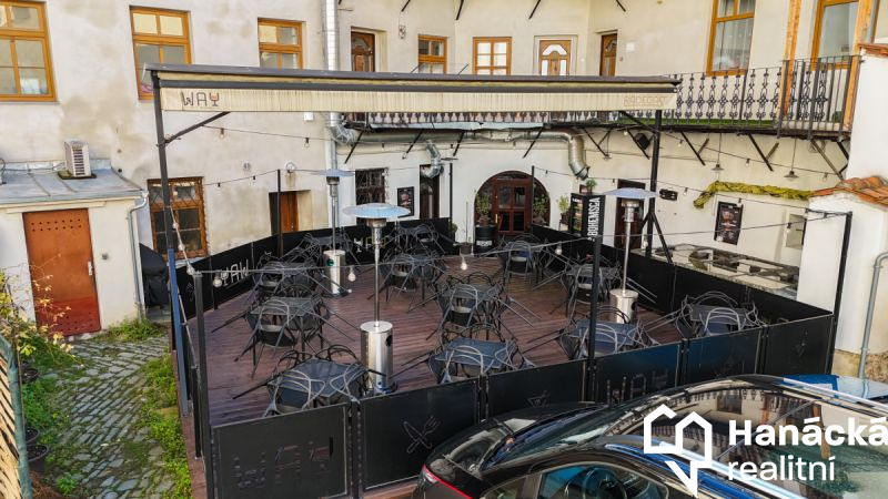 Zrekonstruovaná restaurace 200m2, ul. Lafayettova, Olomouc