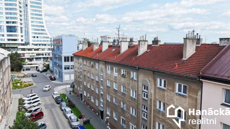 Pronájem cihlového bytu 2+1 v Olomouci, ulice Jung