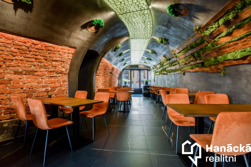 Zrekonstruovaná restaurace 200m2, ul. Lafayettova, Olomouc