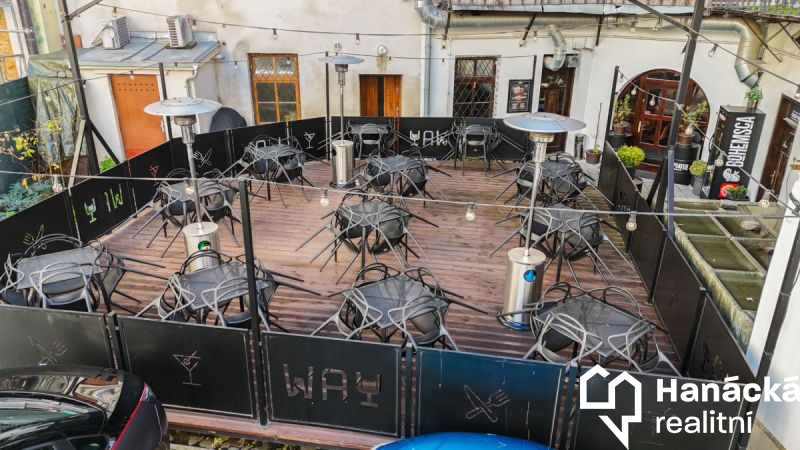 Zrekonstruovaná restaurace 200m2, ul. Lafayettova, Olomouc